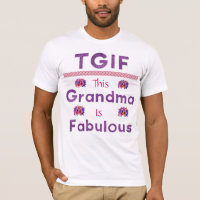 TGIF - CAMISA-T FABULOSA GRANDMA