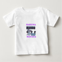 TGIF Hakuna Matata Mãos De Cabeça Engraçada