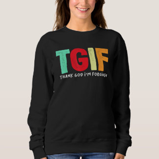 Camiseta TGIF - Obrigado Deus que me perdoe