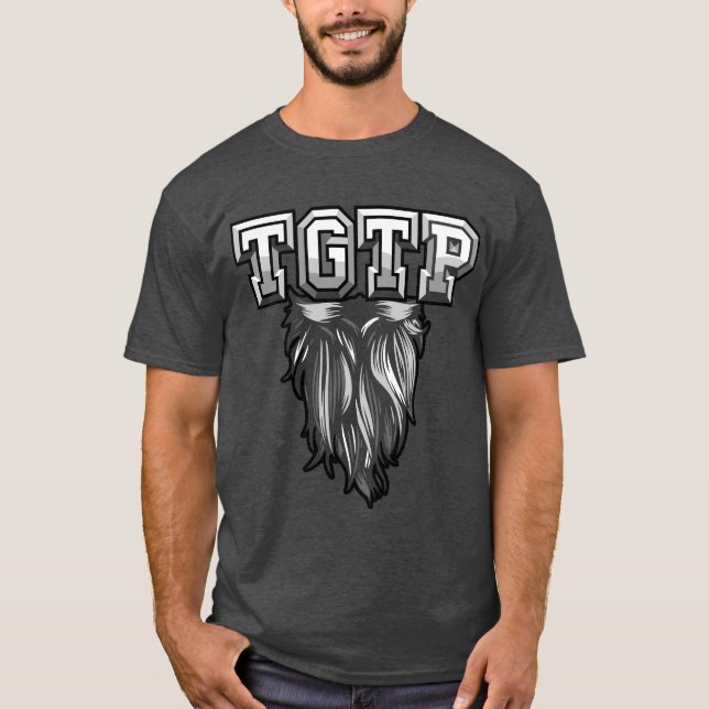 Camiseta TGTP Beard  (Frente)