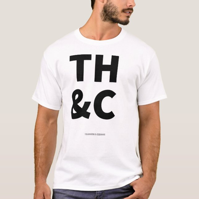 Camiseta TH&C / thaddeus & crimson Band (Frente)