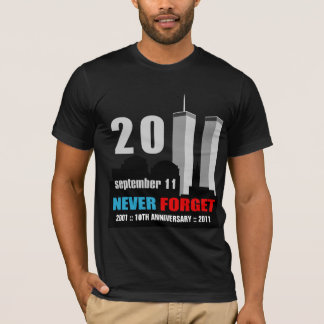 Camiseta Th dos 9 /11 de setembro de 11 - 10o aniversário