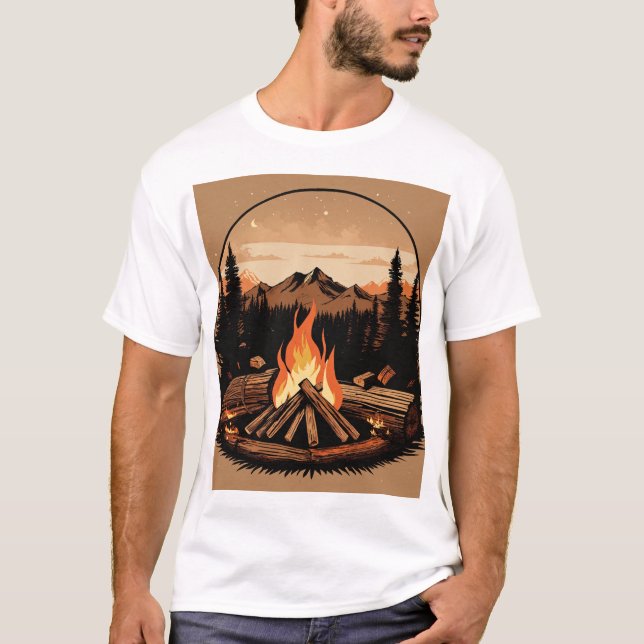 Camiseta Tha Adventure t shirt design (Frente)