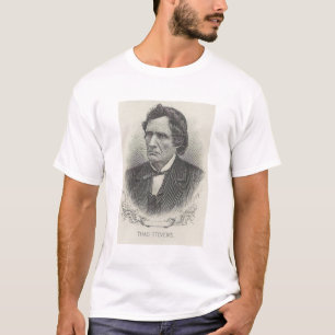 Camiseta Thaddeus Stevens e epitáfio