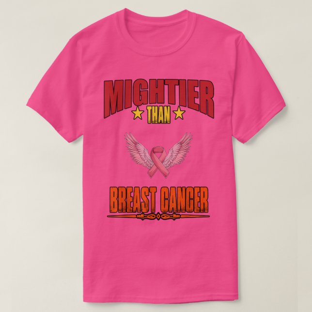 Camiseta Than Breast Cancer (Frente do Design)