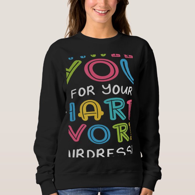 Camiseta Thank You For Hard Work Hairdresser Sayings Hairst (Frente)