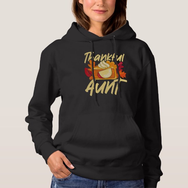 Camiseta Thankful Aunt Thanks Giving  Thanksgiving Aunt (Frente)