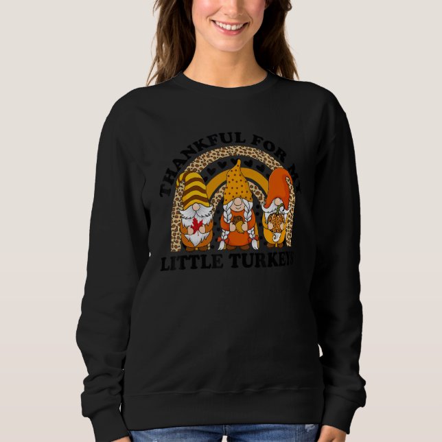 Camiseta Thankful For My Little Turkeys Teacher Thanksgivin (Frente)