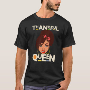 Camiseta Thankful Sister Black Girl Magic Brown Skin Girls