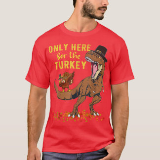 Camiseta Thanksaurus Give Thanks Turkey Re Dinosaur Thanksg