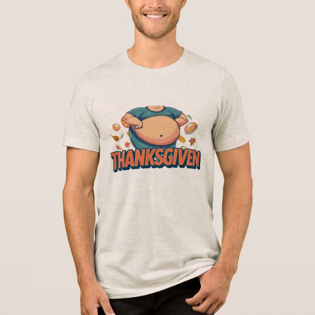 Camiseta Thanksgiven, a.k.a. The Day After (Frente)
