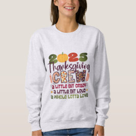Camiseta Thanksgiving Crew 2025 Shirt | Family Fall Sweatsh