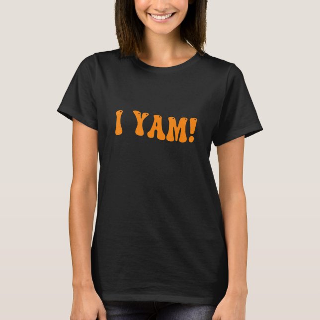 Camiseta Thanksgiving Matching Couple She's My Sweet Potato (Frente)