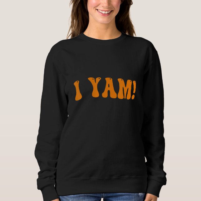 Camiseta Thanksgiving Matching Couple She's My Sweet Potato (Frente)