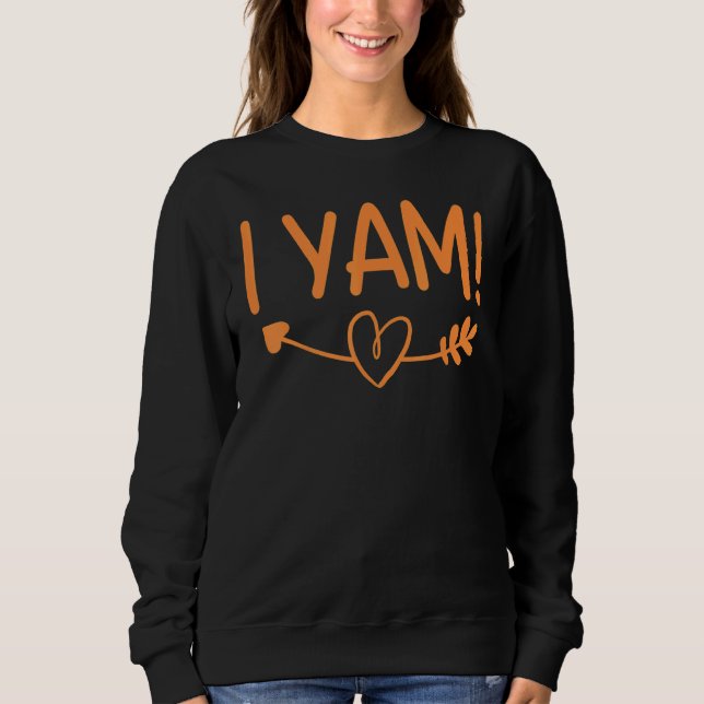 Camiseta Thanksgiving Matching Couples She's My Sweet Potat (Frente)