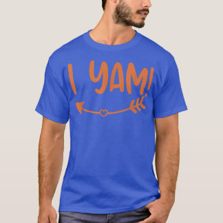 Camiseta Thanksgiving Matching She's My Sweet Potato I Yam 