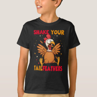 Camiseta Thanksgiving Shake Your Tail Feathers