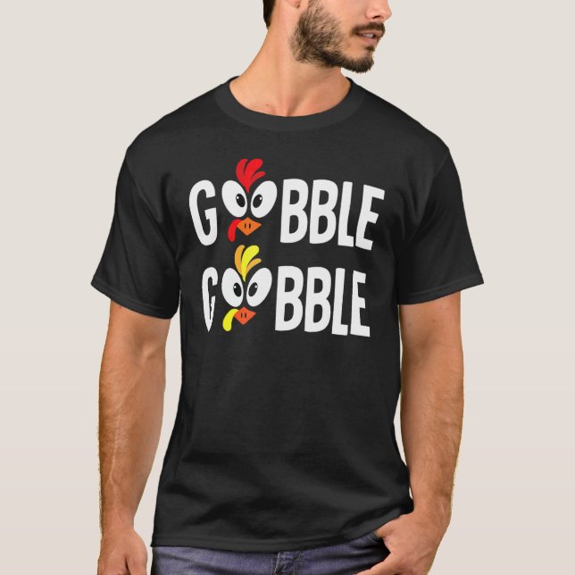 Camiseta Thanksgiving Turkey Day Womens Mens Youth Fall Tha (Frente)