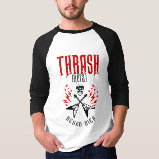 Camiseta Thash Metal Nunca Morre