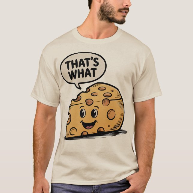 Camiseta That's What Cheese Said Cheddar Pun (Frente)