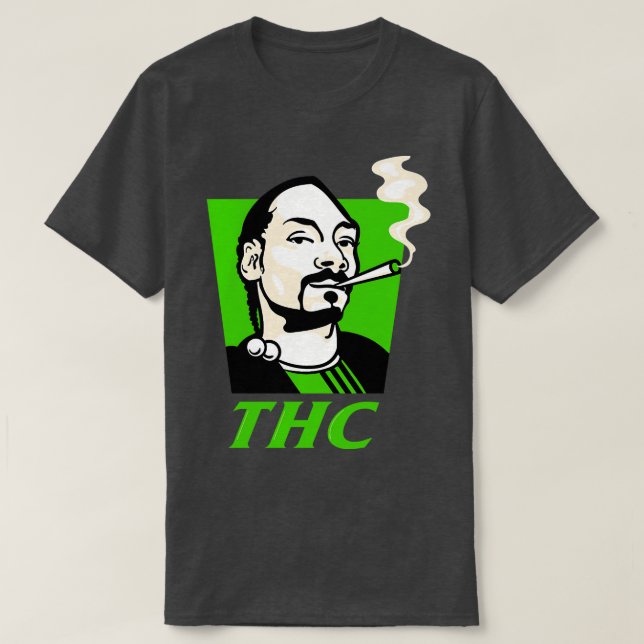 CAMISETA THC (Frente do Design)