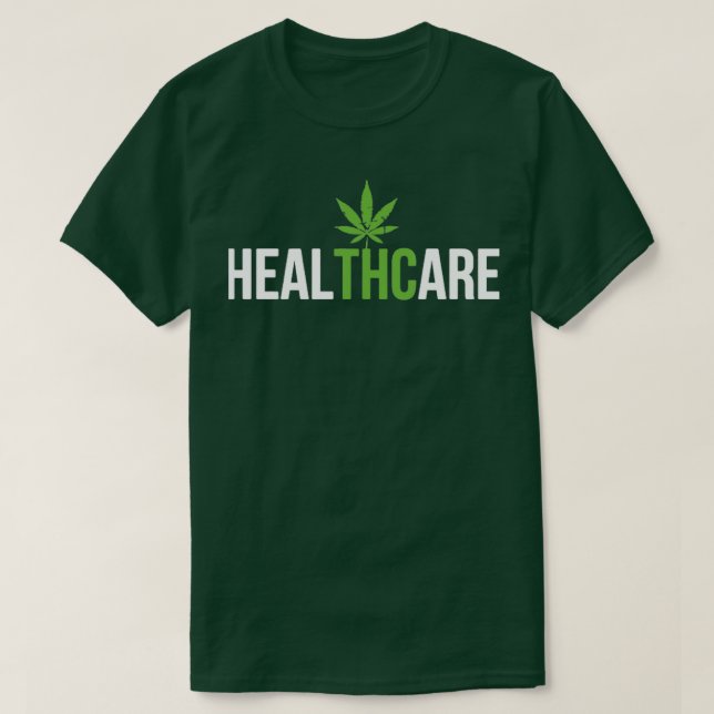 Camiseta THC É Medicamento (Frente do Design)