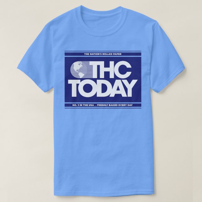 Camiseta THC hoje (Frente do Design)