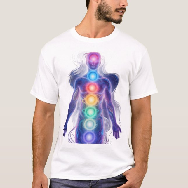 Camiseta  The 7 Chakras (Frente)