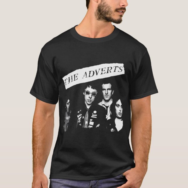 Camiseta The Adverts Banda Grunge Punk (Frente)