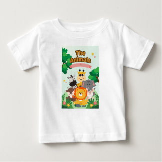 Camiseta The animal kids design romantic 