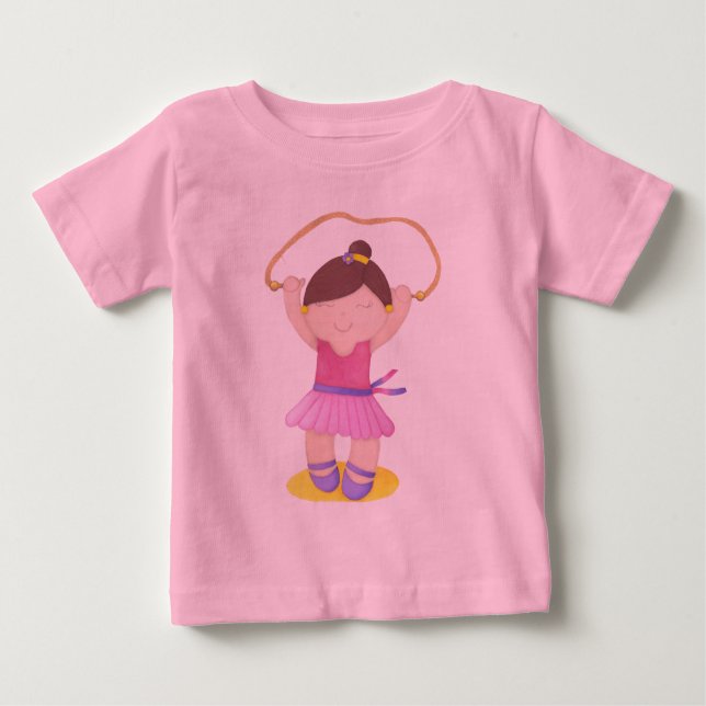 Camiseta The Ballerina Jumping Rope (Frente)