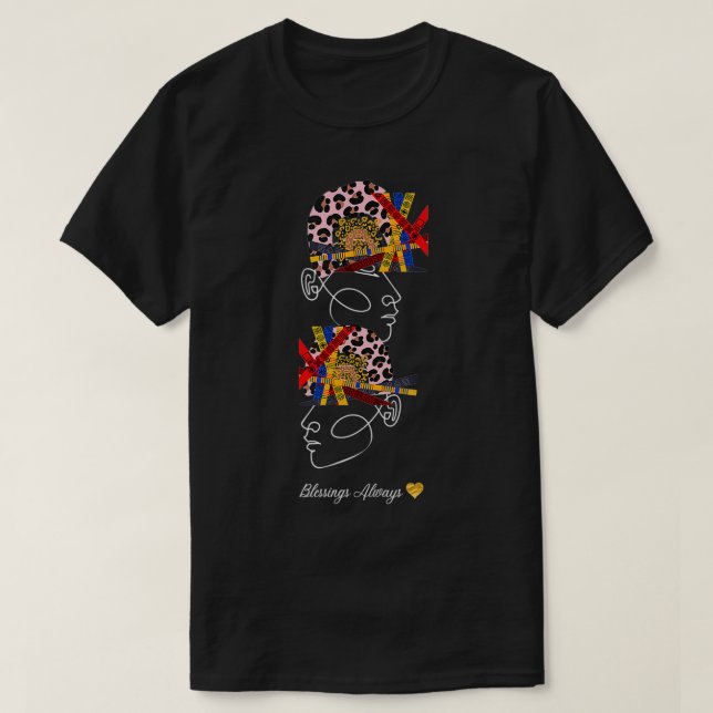 Camiseta The Beginning To The End, Blessings Always1  (Frente do Design)