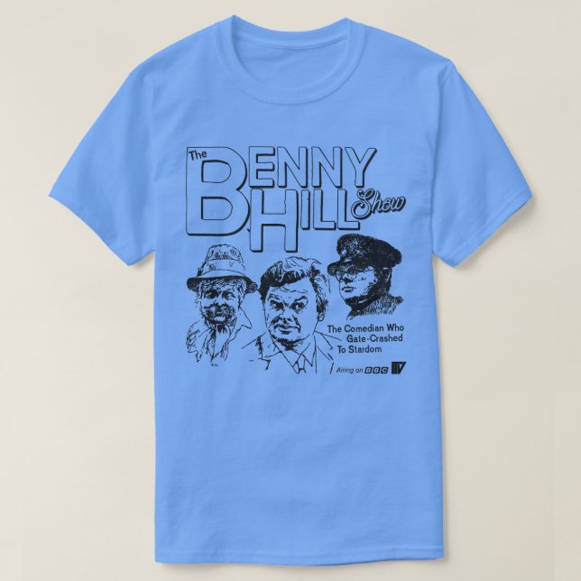 Camiseta The Benny Hill Show (Frente do Design)