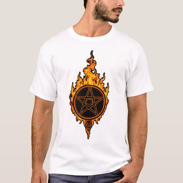 Camiseta The Blazing Pentagram (Frente)