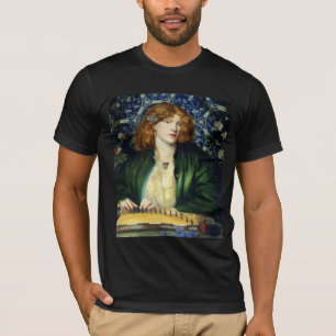Camiseta The Blue Bower (por Dante Gabriel Rossetti)