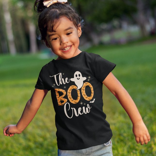 Camiseta The Boo Crew, Fun Halloween Kids (Criador carregado)