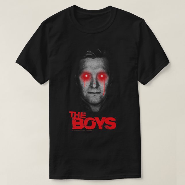 Camiseta The Boys Homelander Dripping Eyes Premium  (Frente do Design)