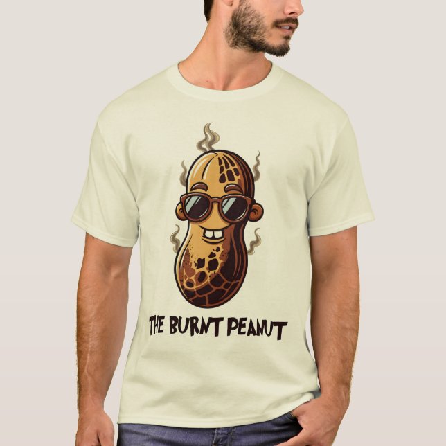 Camiseta The burnt peanut (Frente)