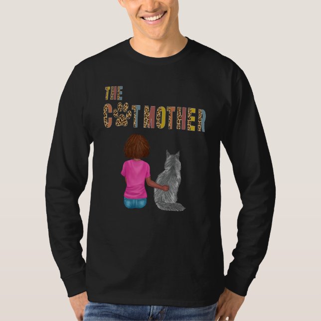 Camiseta The Catmother Maine Coon Cat     Mother Cat Mom (Frente)