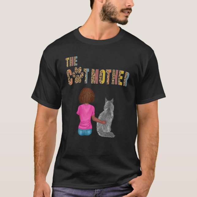 Camiseta The Catmother Maine Coon Cat     Mother Cat Mom (Frente)