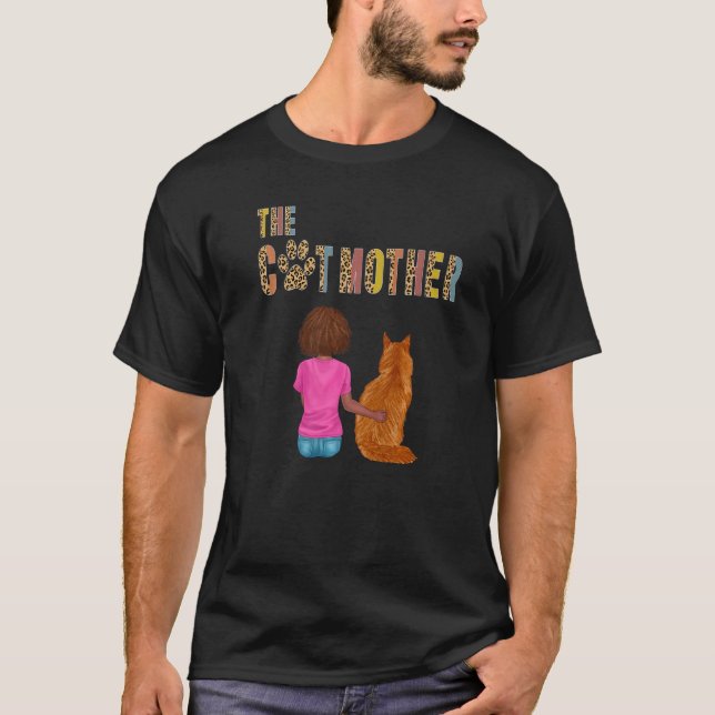 Camiseta The Catmother Maine Coon Cat   Mother Cat Mom (Frente)