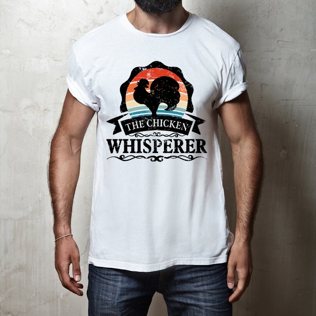 Camiseta The Chicken Whisperer Funny (Criador carregado)