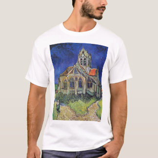 Camiseta The Church at Auvers 1890 by Vincent van Gogh
