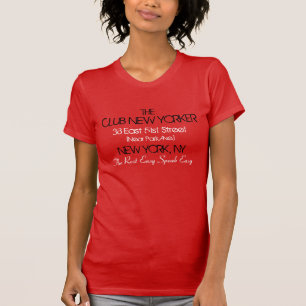 Camiseta The Club New Yorker Fala Easy Fine Jersey T Shirt