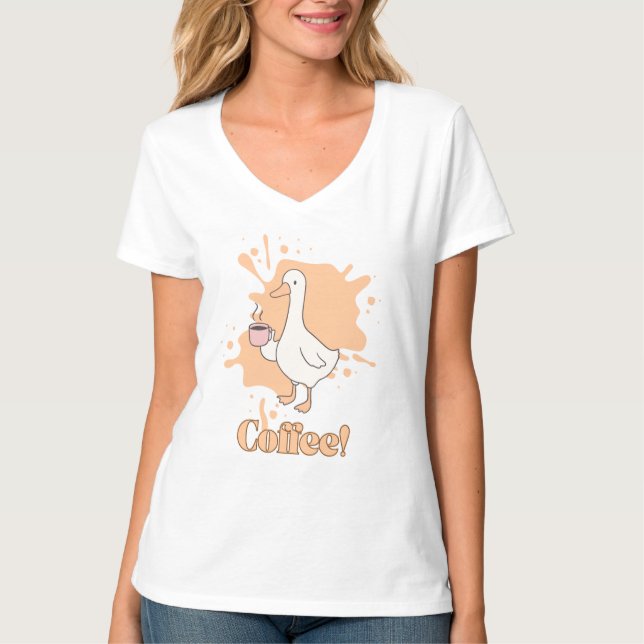 Camiseta The Coffee Duck (Frente)