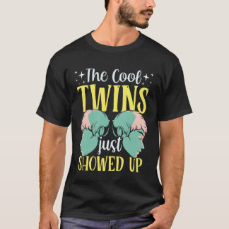 Camiseta The Coolwins Just Showed Upwin Humor Funny girl