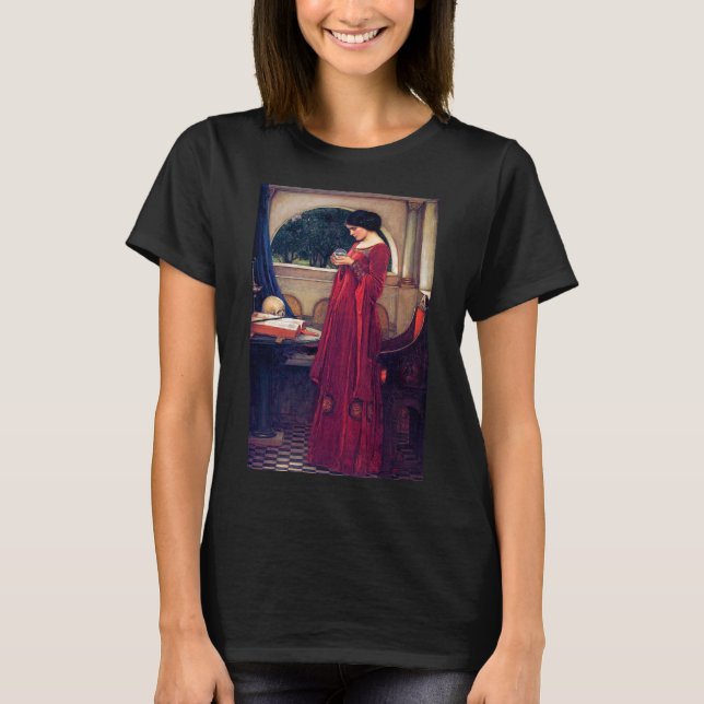 Camiseta The Crystal Ball, John William Waterhouse (Frente)