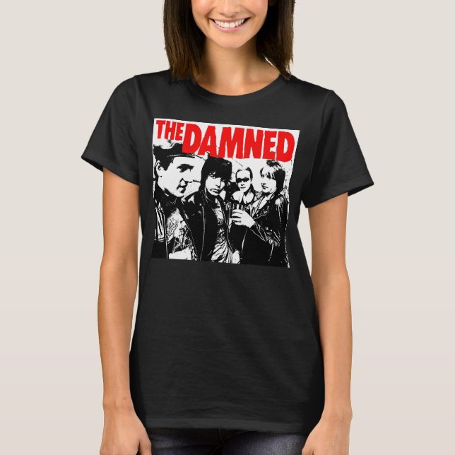 Camiseta The Damned 1977 (Frente)