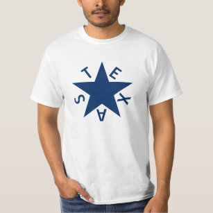 Camiseta The De Zavala (First Republic of Texas Flag) T-Sh