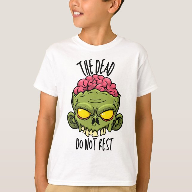 Camiseta The Dead Do Not Rest (Frente)